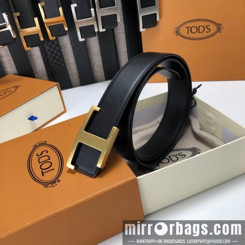 Tod's belt 34mmX95-125cm 7D04