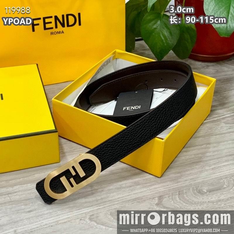 Fendi belt 30mmX90-115cm 8L19