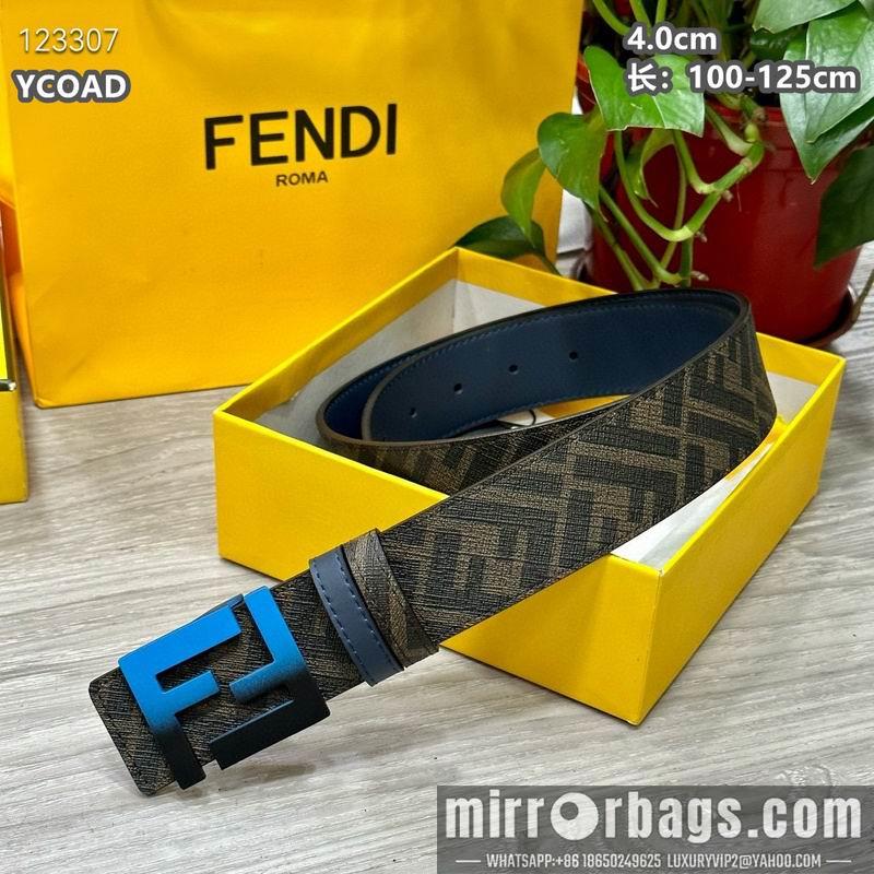 Fendi belt 40mmX100-125cm 8L75