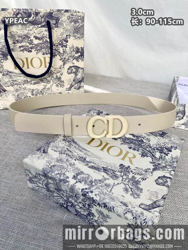 Dior belt 30mmX90-115cm 8L01