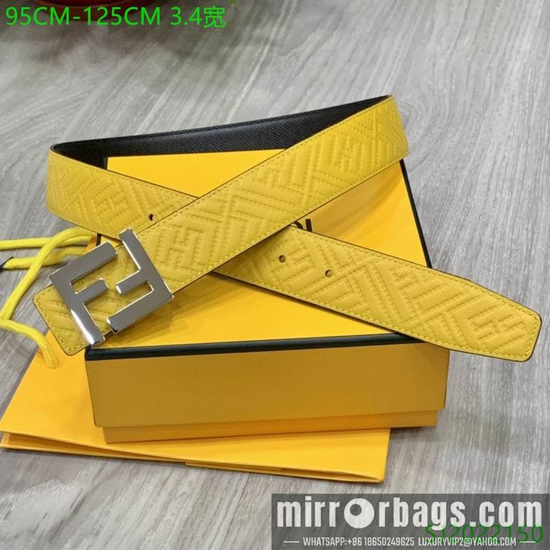 Fendi Belt 34mmX95-125cm 7D01