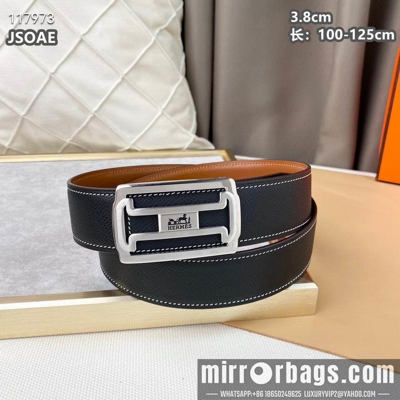 Hermes belt 38mmX100-125cm 8L010801