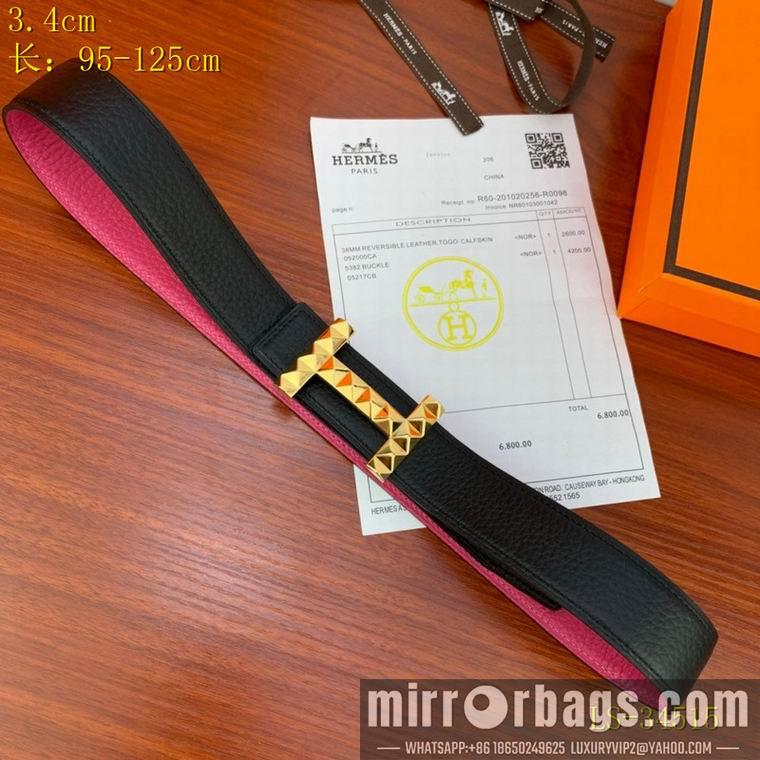 Hermes Belt 34mm 95-125cm 8L03