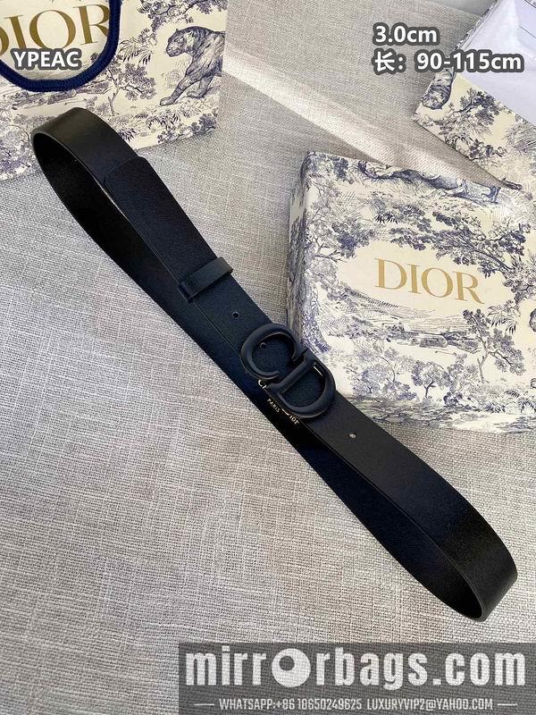 Dior belt 30mmX90-115cm 8L01
