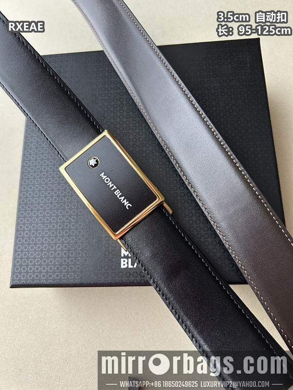 Montlanc belt 35mmX100-125cm 8L76