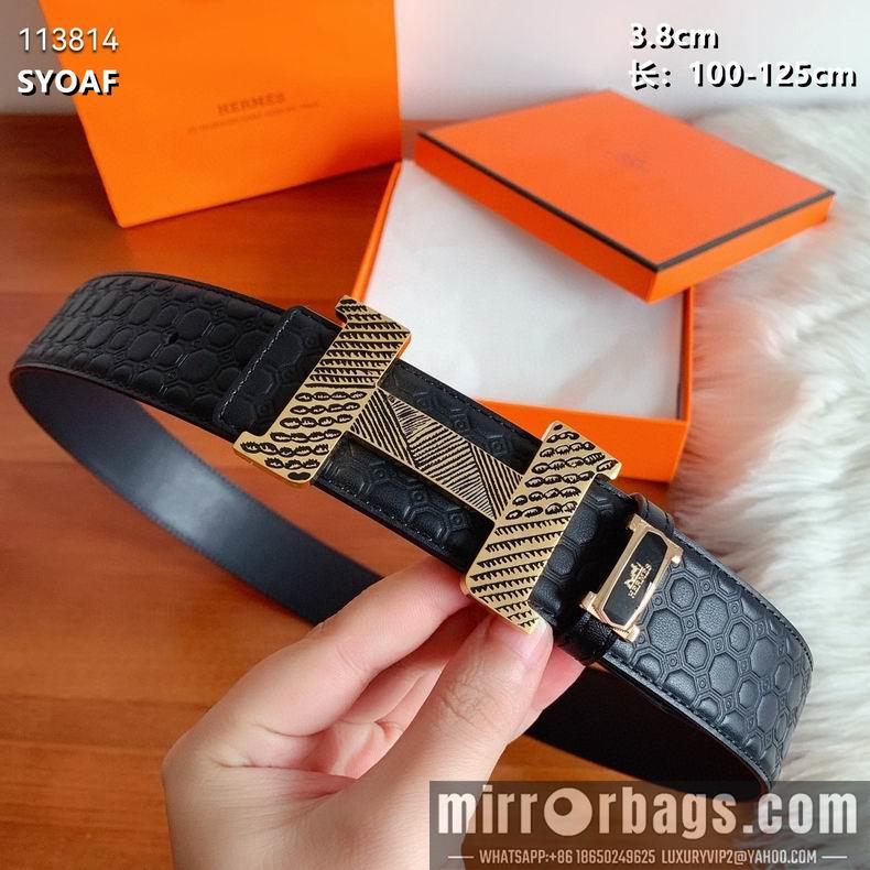 Hermes belt 38mmX100-125cm 8L082510