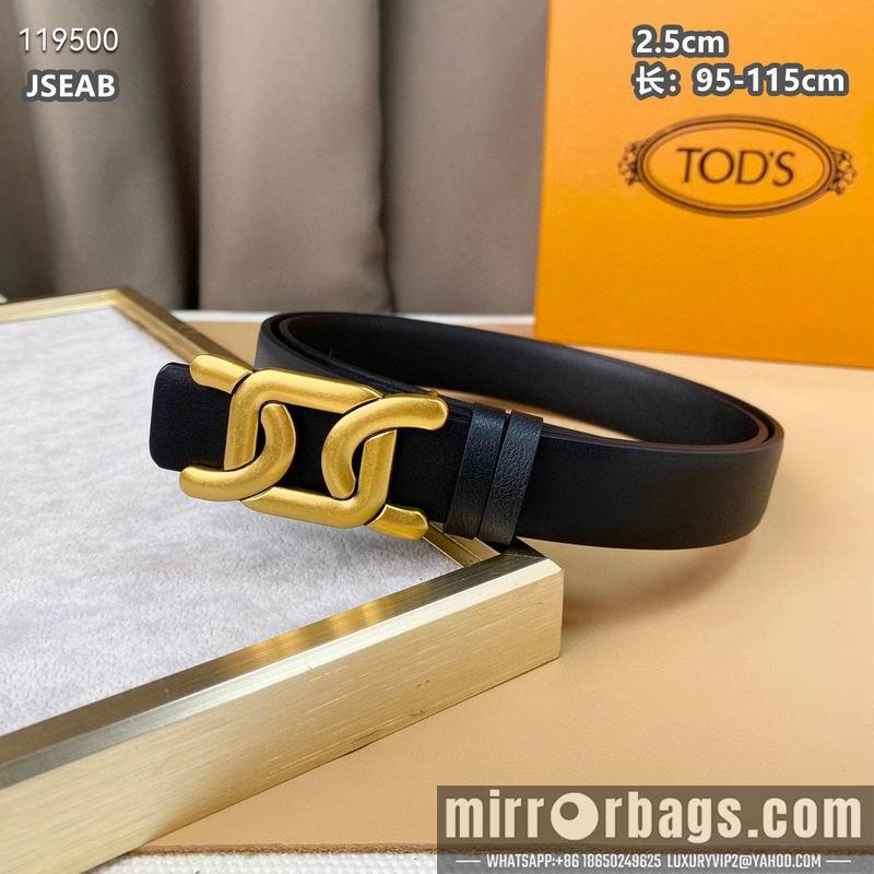 Tod's belt 25mmX95-115cm 8L040801