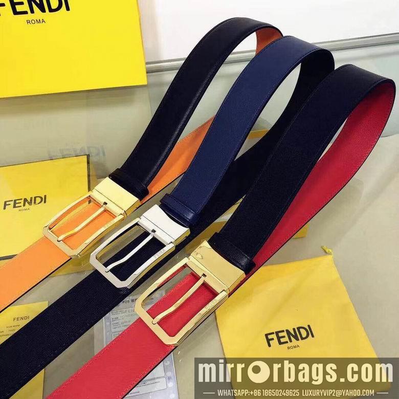Fendi Belt 38mmX95-125cm 7D54