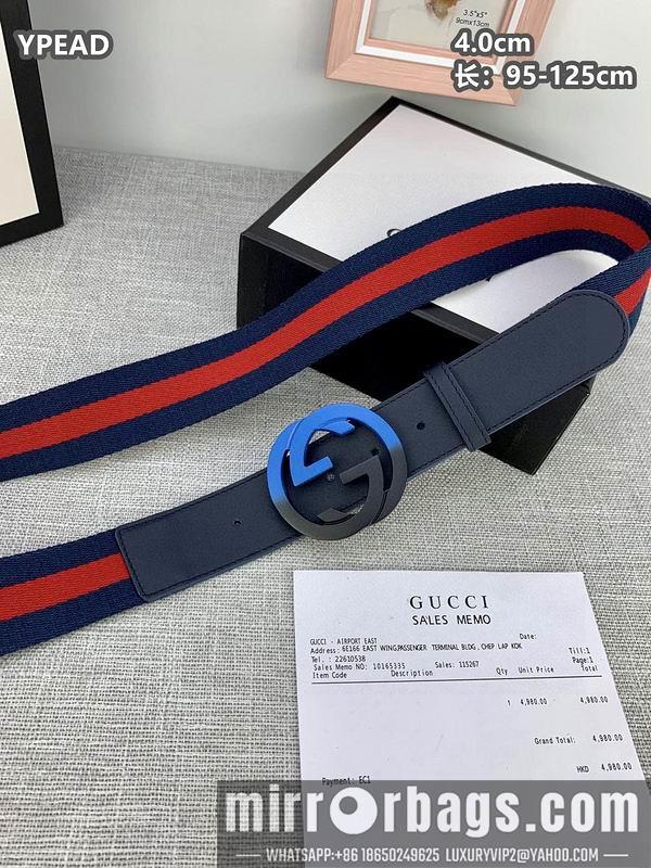 Gucci belt 40mmX95-125cm 8L08