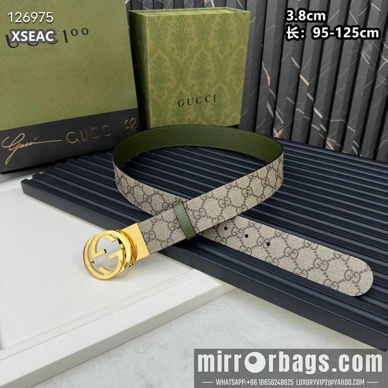 Gucci belt 38mmX95-125cm 8L39