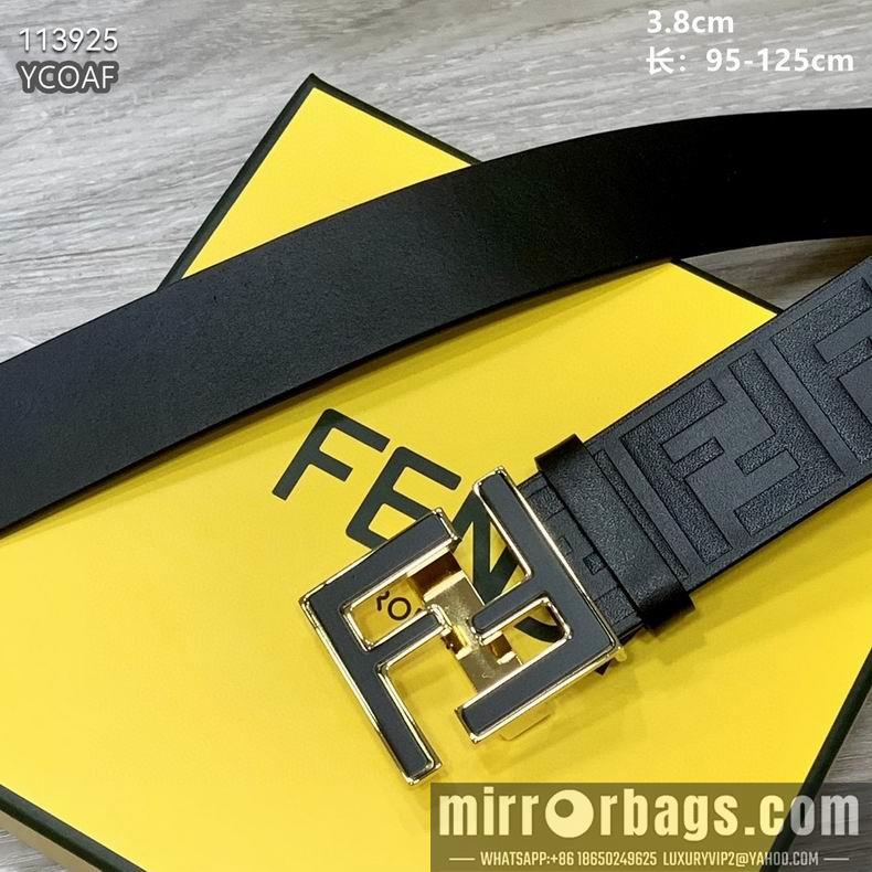 Fendi Belt 38mmX95-125cm 8L06
