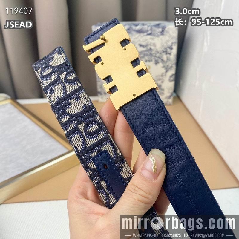 Dior belt 30mmX95-125cm 8L040801