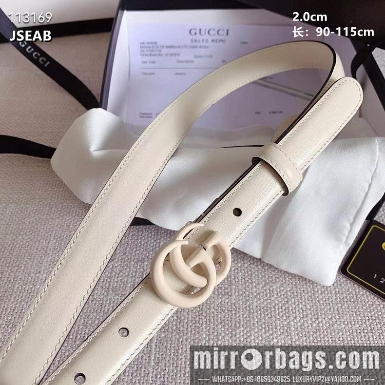 Gucci belt 20mmX90-115cm 8L09