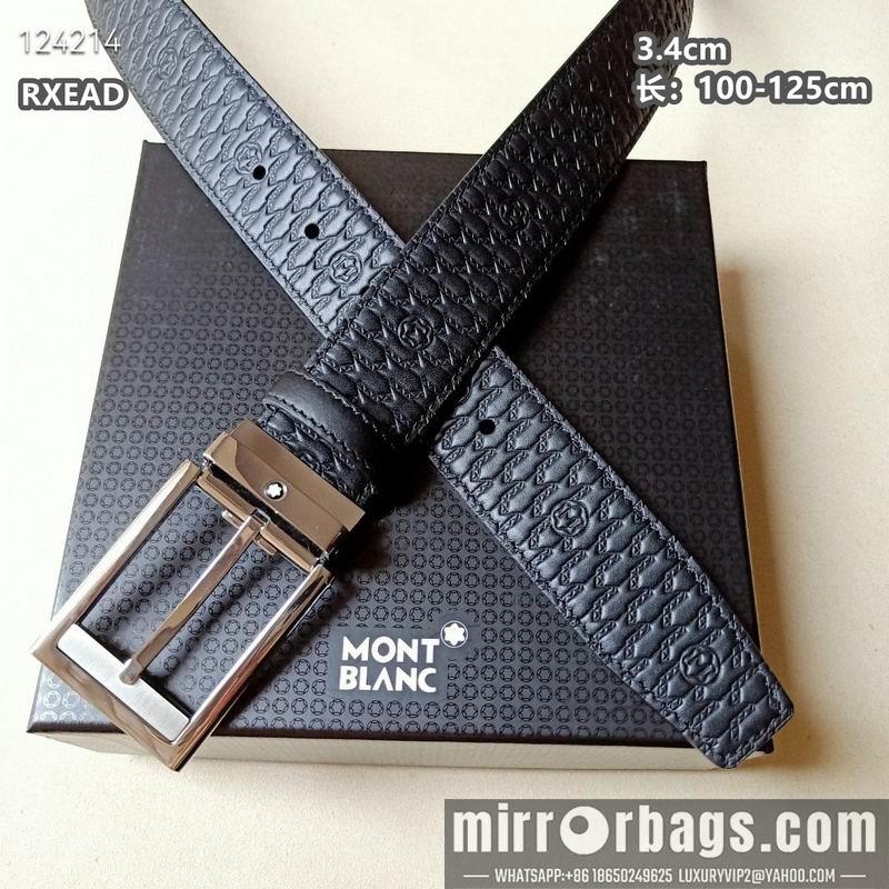 Montblanc belt 34mmX100-125cm 8L06