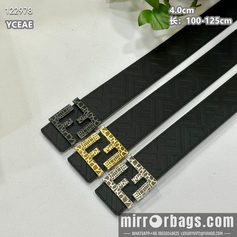 Fendi belt 40mmX100-125cm 8L79