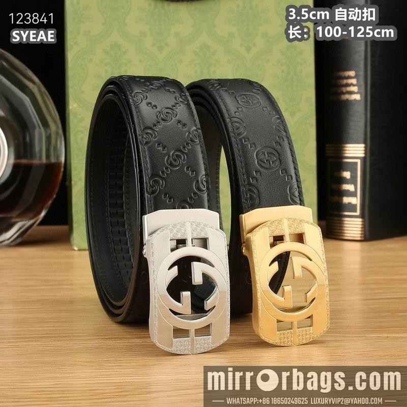 Gucci belt 35mmX100-125cm 8L41