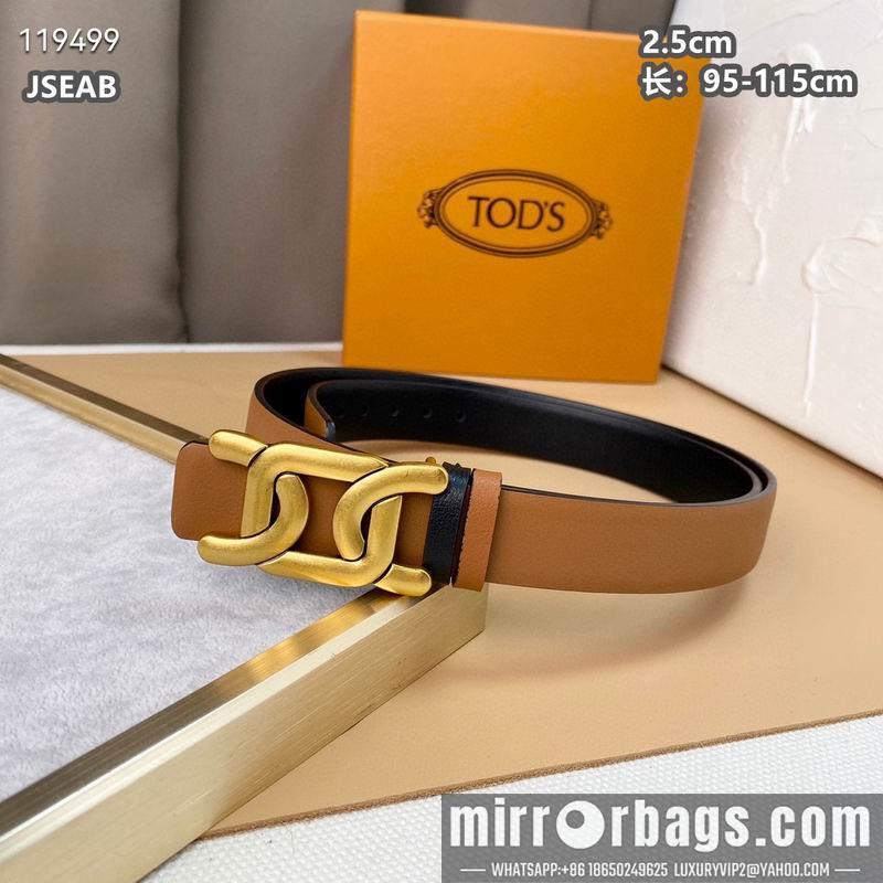 Tod's belt 25mmX95-115cm 8L040801