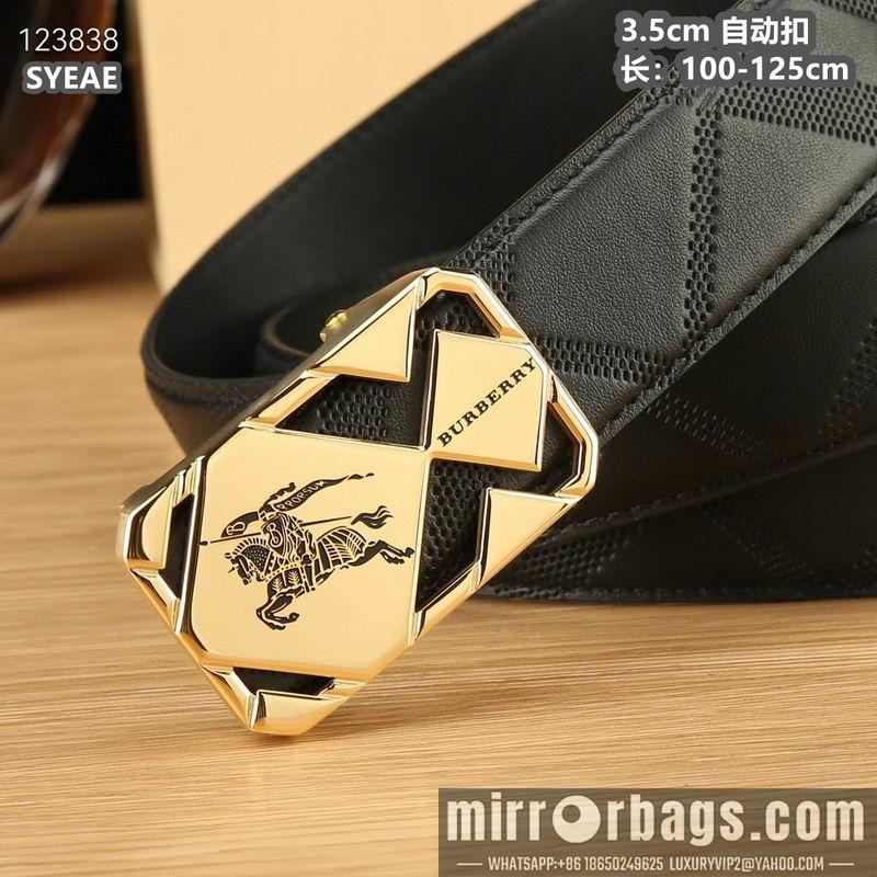 Burberry belt 35mmX100-125cm 8L79