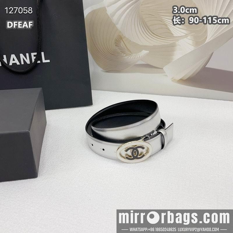 Chanel belt 30mmX90-115cm 8L34
