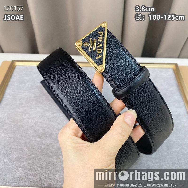Prada belt 38mmX100-125cm 8L072001