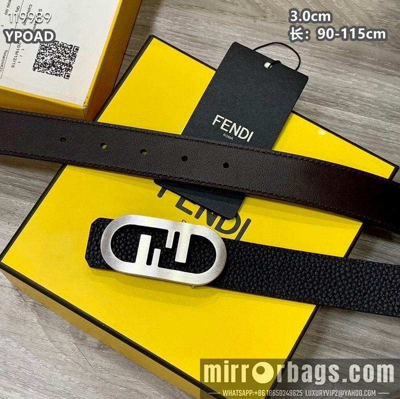 Fendi belt 30mmX90-115cm 8L19