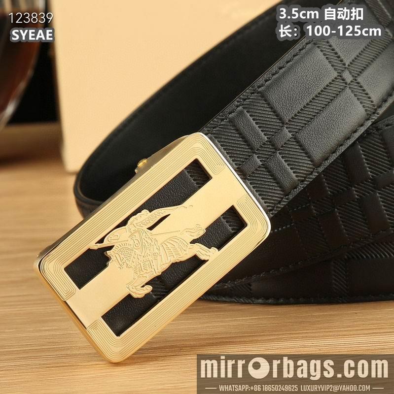 Burberry belt 35mmX100-125cm 8L78
