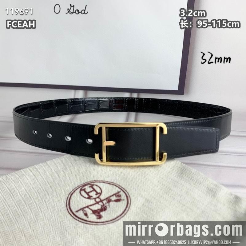Hermes belt 32mmX95-125cm 8L040804