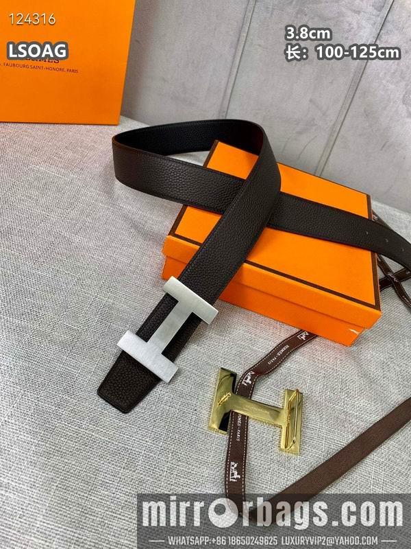 Hermes belt 38mmX100-125cm 8L04
