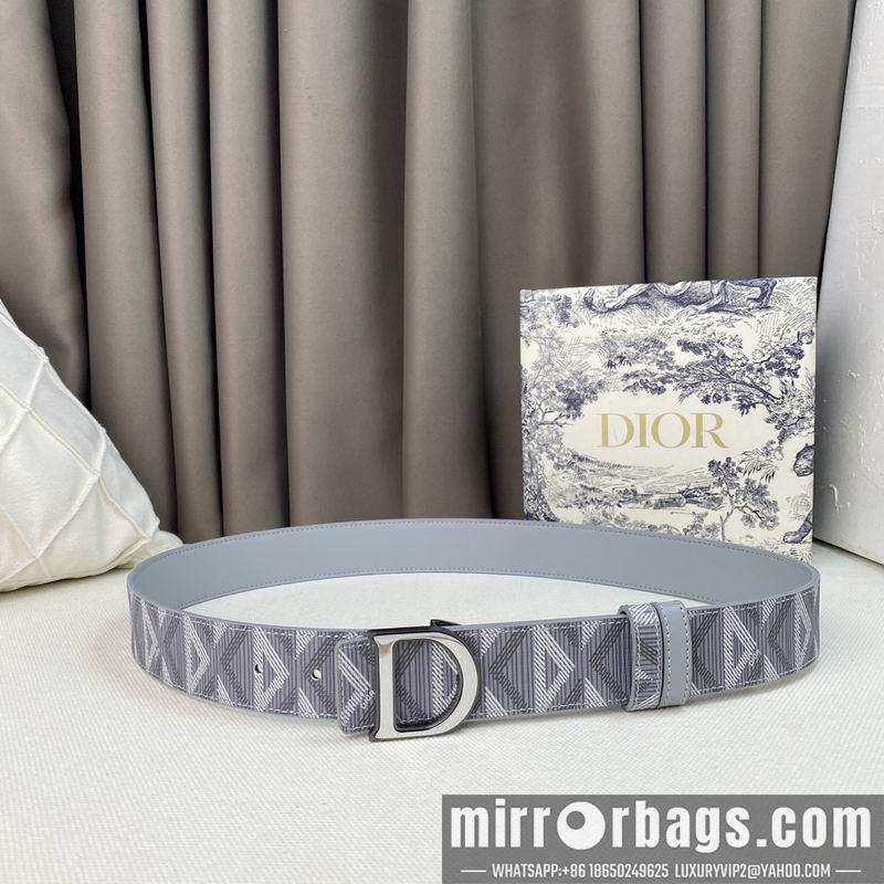 Dior belt 35mmX95-135cm 7D24