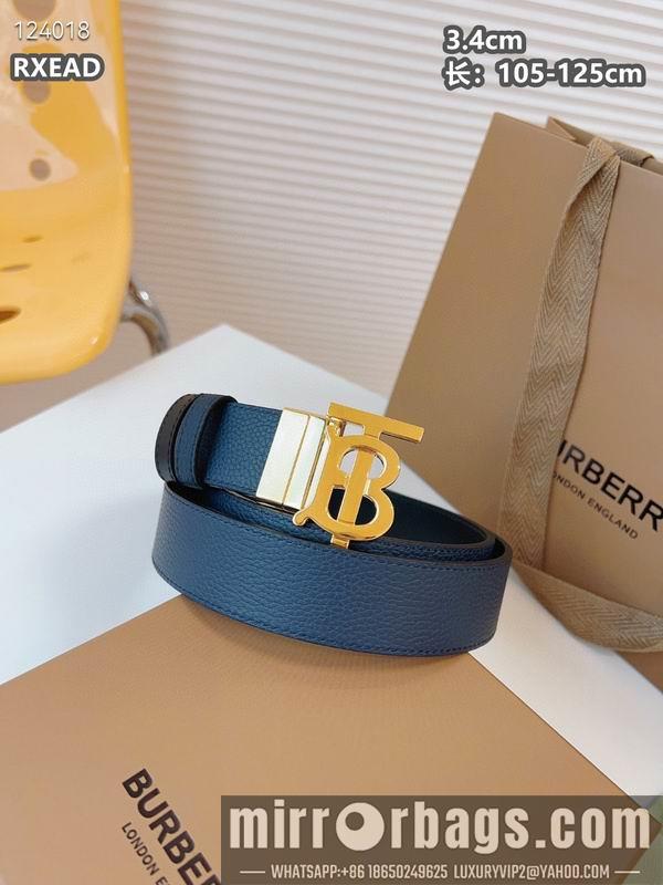 Burberry belt 34mmX105-125cm 8L07