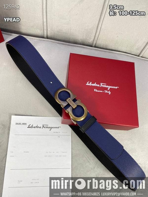 Ferragamo belt 35mmX100-125cm 8L22