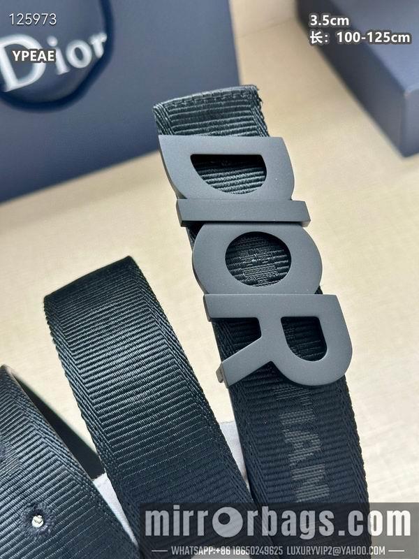 Dior belt 35mmX100-125cm 8L29