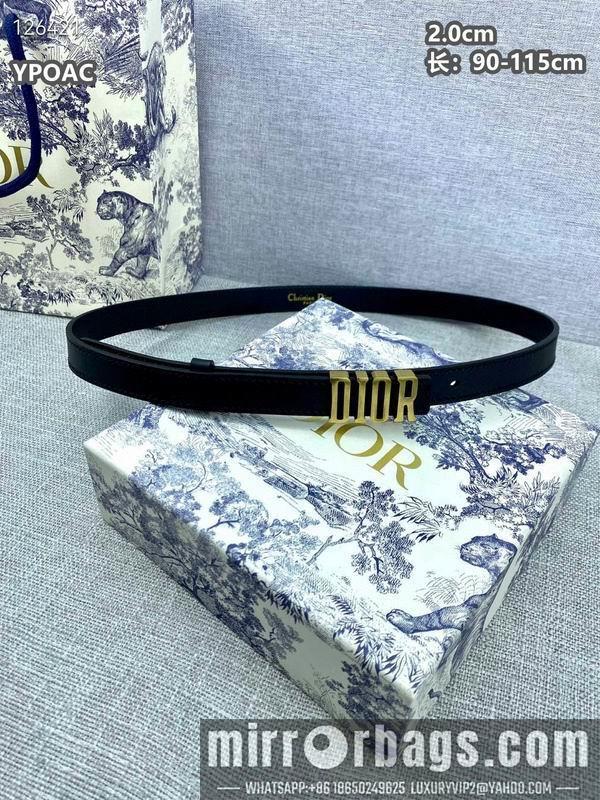 Dior belt 20mmX90-115cm 8L02