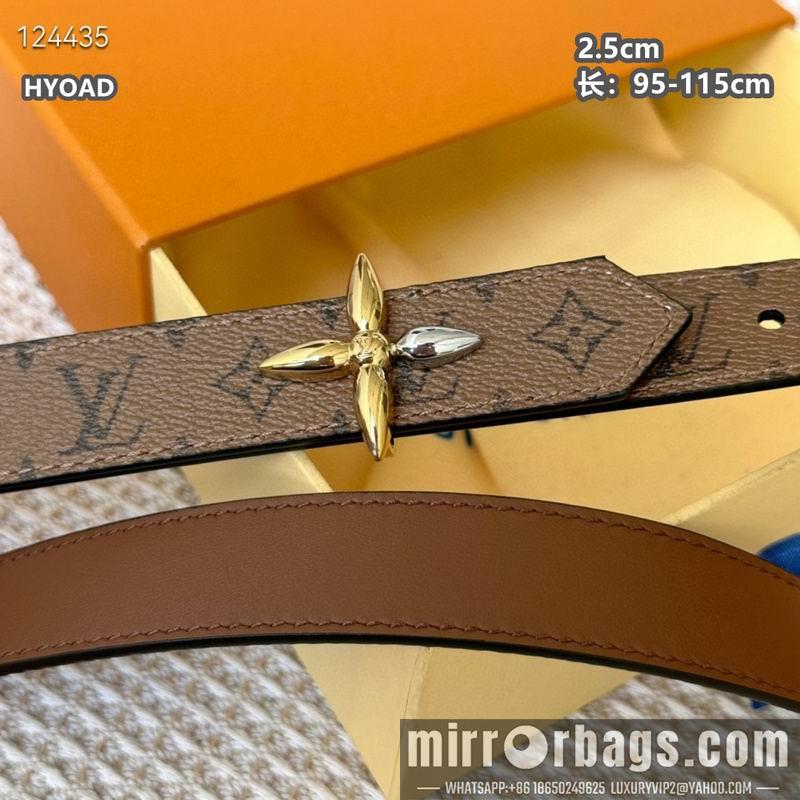 LV belt 25mmX95-115cm 8L14
