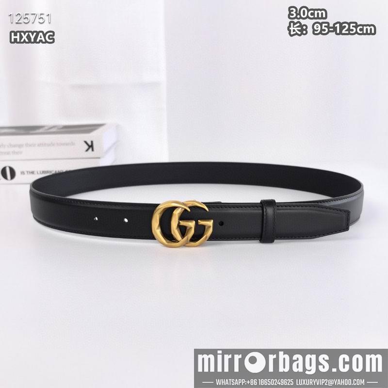 Gucci belt 30mmX95-125cm 8L21