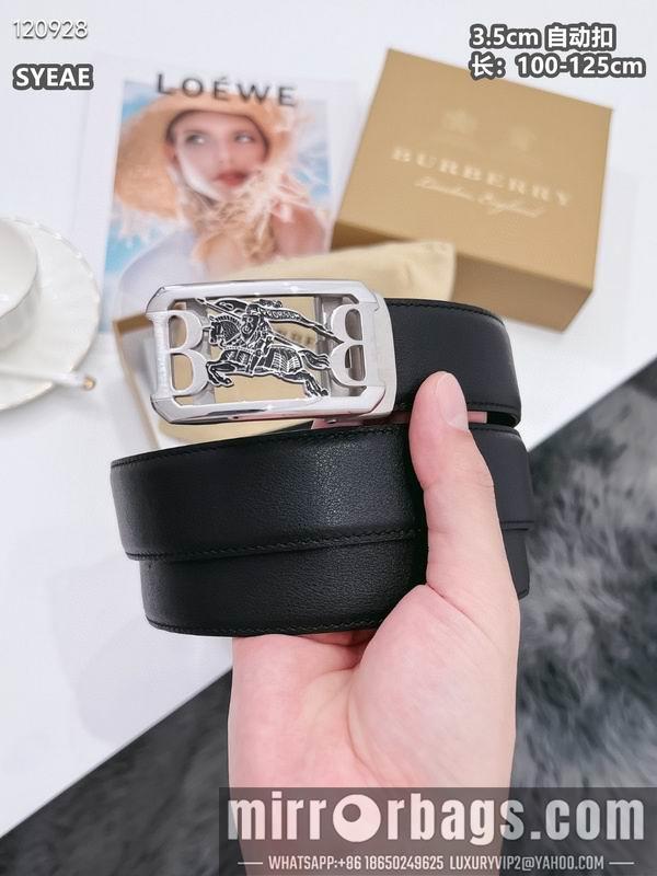 Burberry belt 35mmX100-125cm 8L86