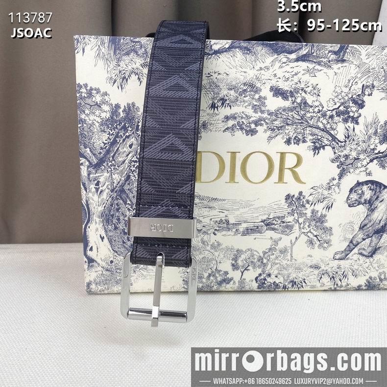 Dior Belt 35mm 95-125cm 8L13