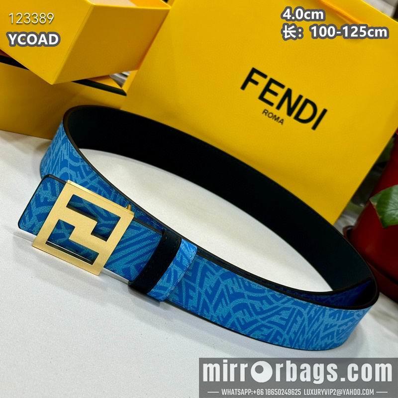 Fendi belt 40mmX100-125cm 8L72