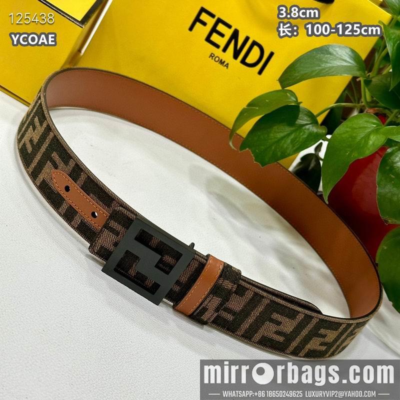 Fendi belt 38mmX100-125cm 8L14