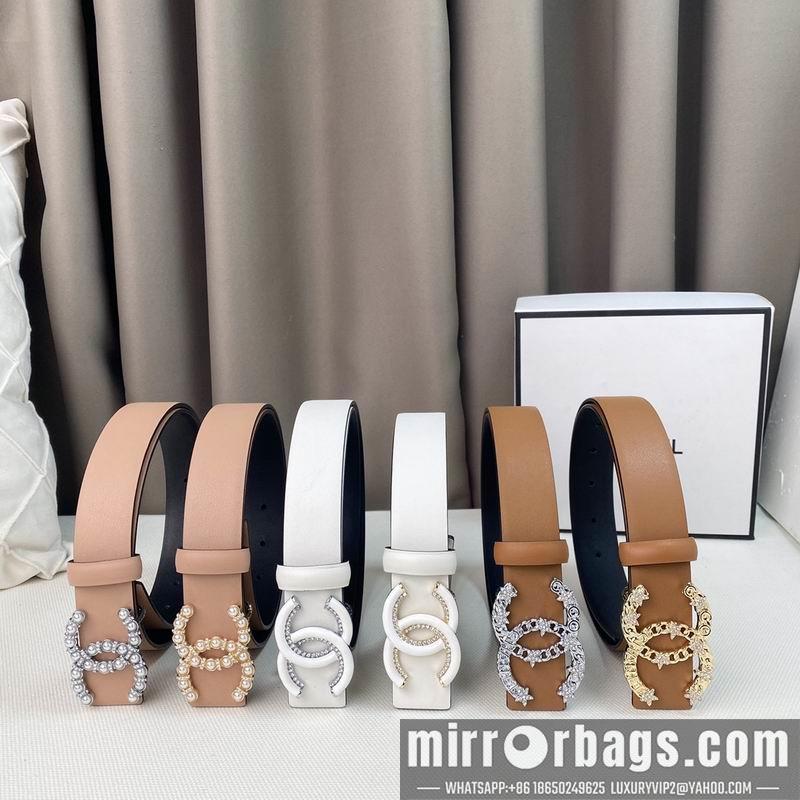 Chanel belt 30mmX90-115cm 7D07
