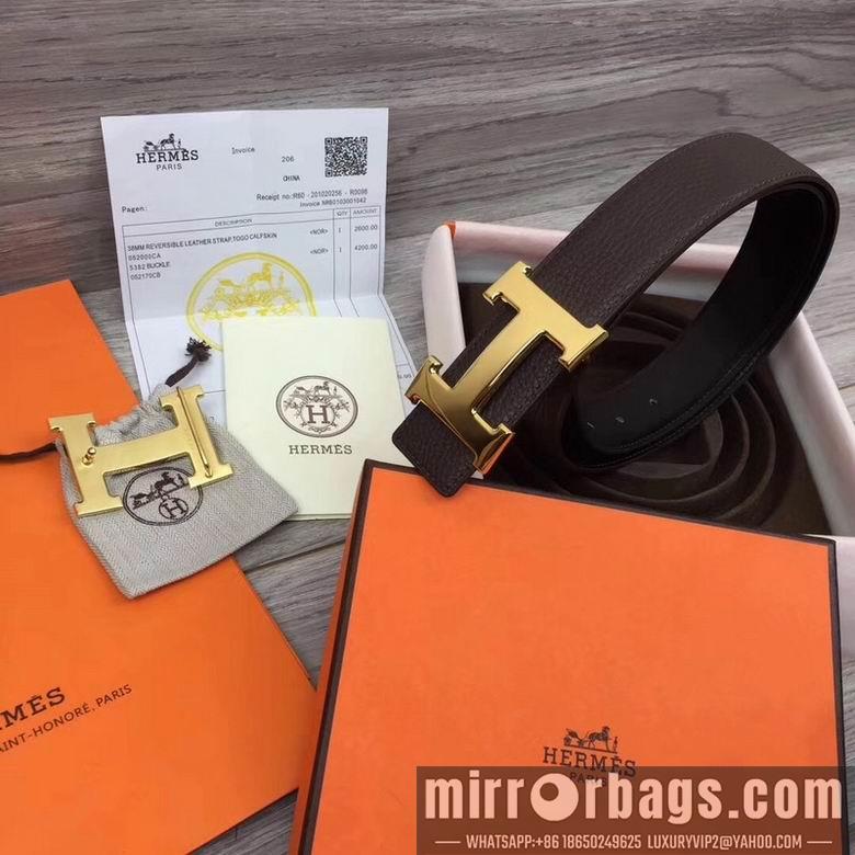 Hermes Belt 38mmX100-125cm 7D14