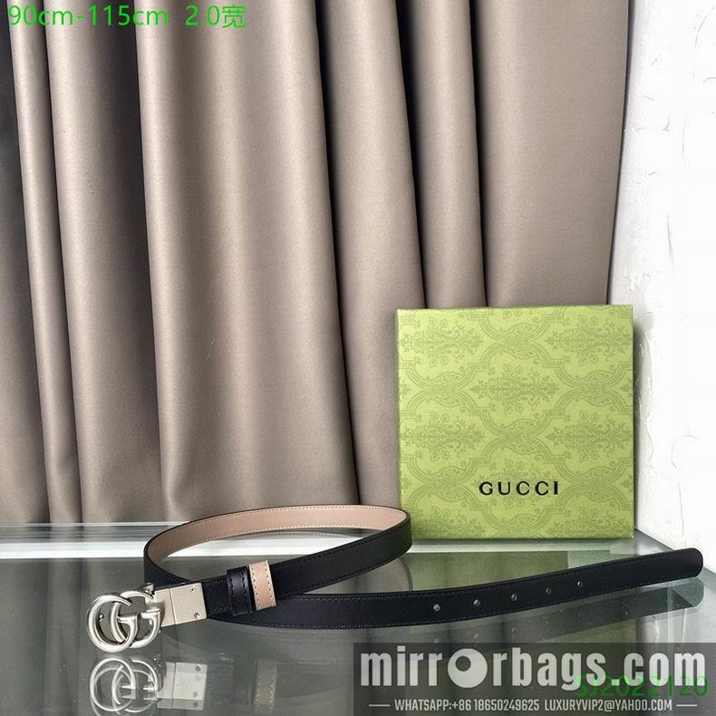 Gucci Belt 20mmX90-115cm 7D01