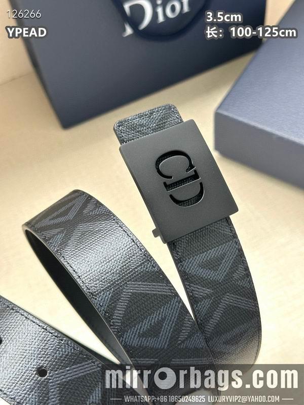 Dior belt 35mmX100-125cm 8L27