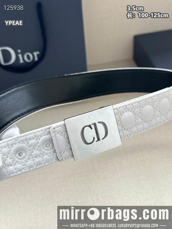 Dior belt 35mmX100-125cm 8L30