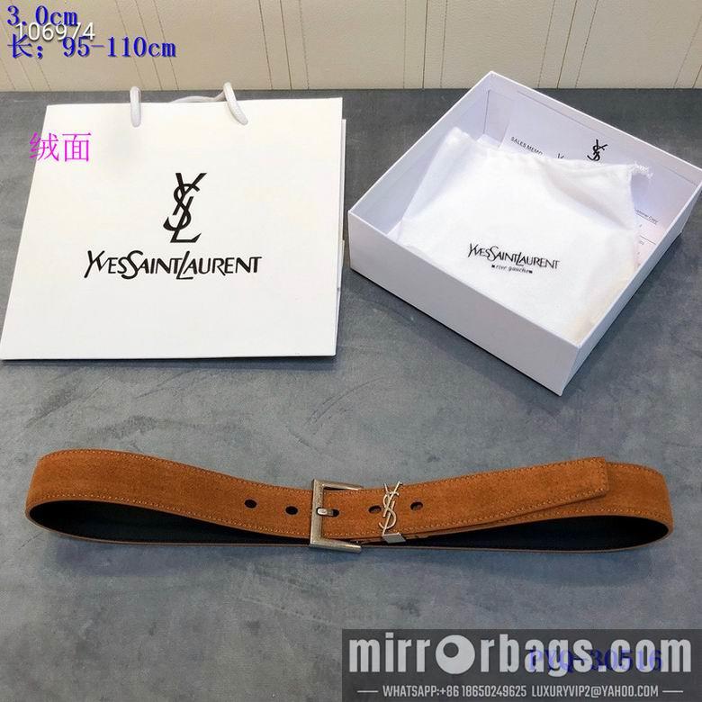 YSL Belt 30mmX95-110cm 8L01