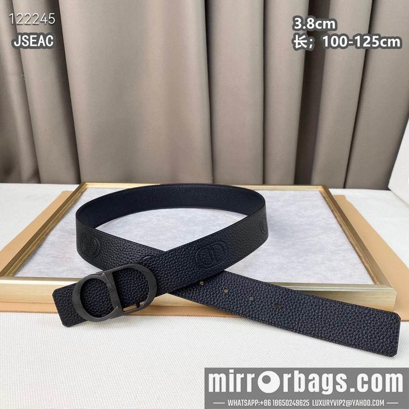Dior belt 38mmX100-125cm 8L07