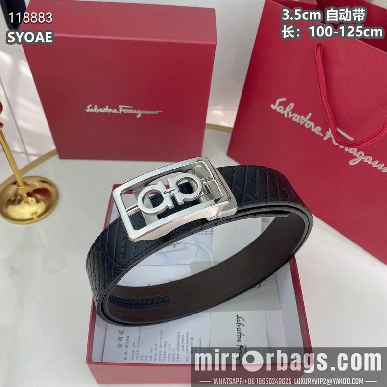 Ferragamo belt自动带 35mmX100-125cm 8L11
