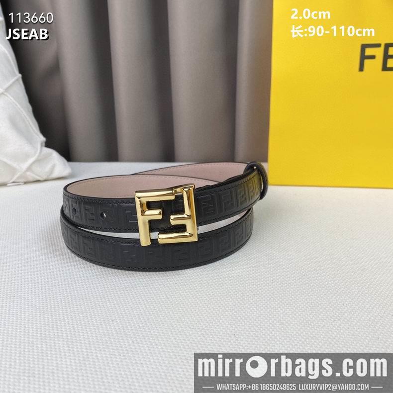 Fendi Belt 20mmX90-110cm 8L08