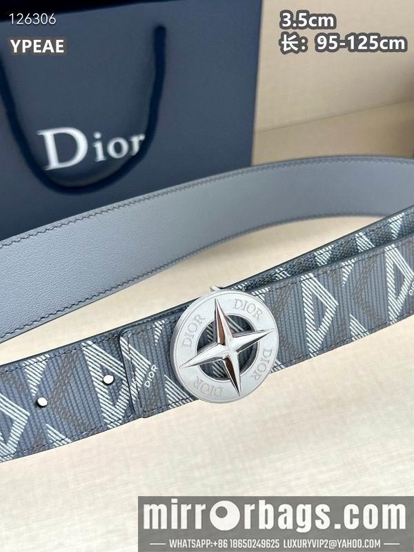 Dior belt 35mmX95-125cm 8L18
