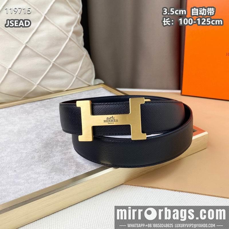 Hermes belt 自动带35mmX100-125cm 8L040802